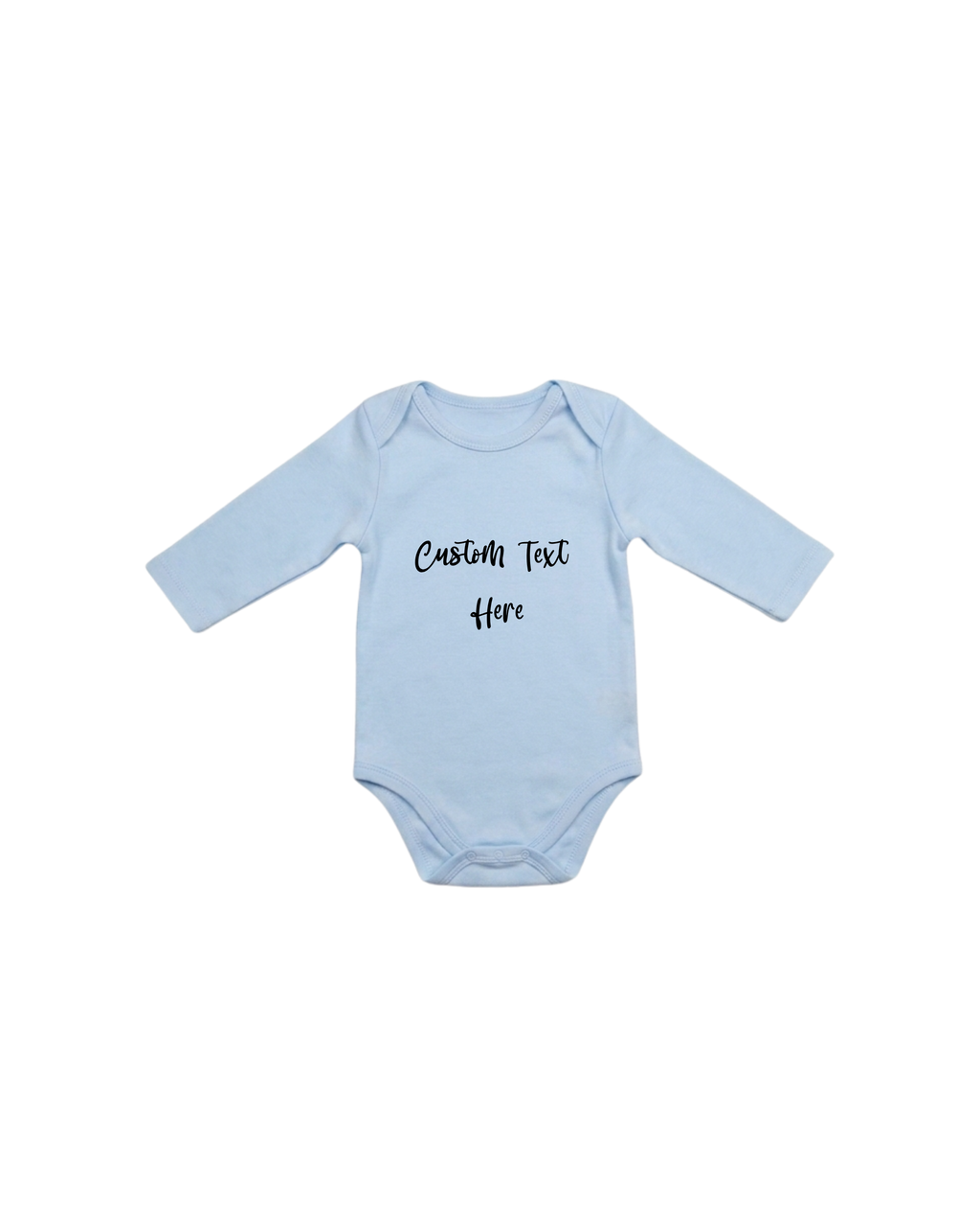 Long Sleeve Customisable Baby Onesies