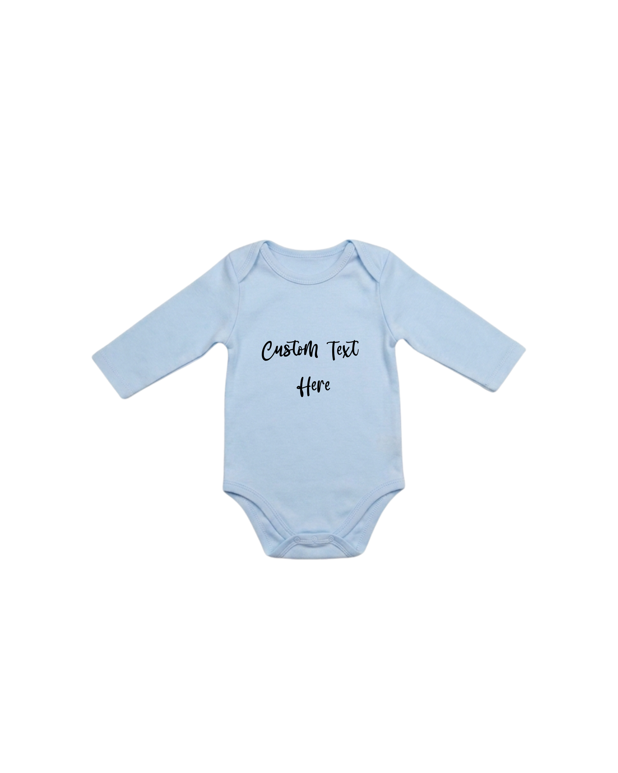 Long Sleeve Customisable Baby Onesies