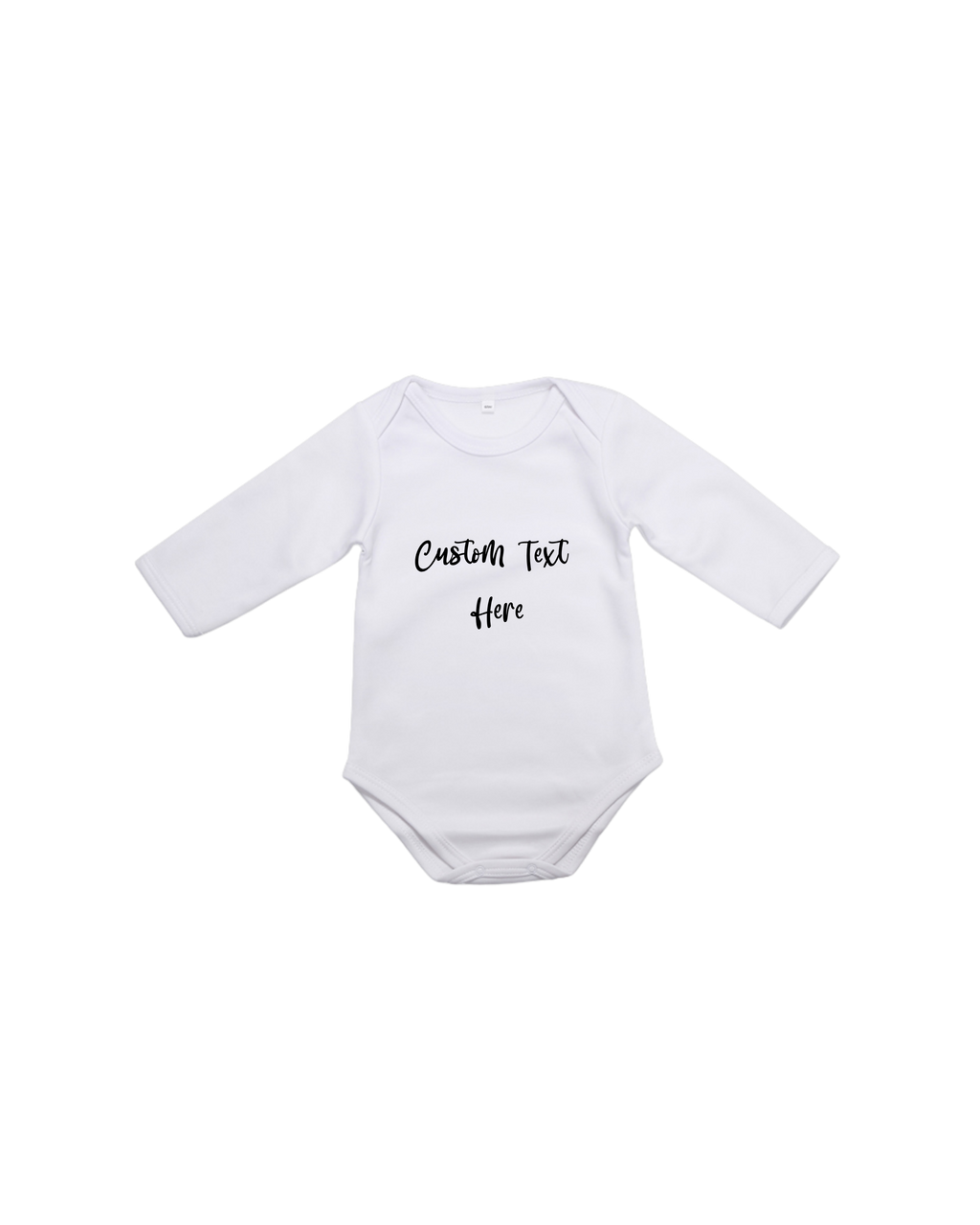 Long Sleeve Customisable Baby Onesies