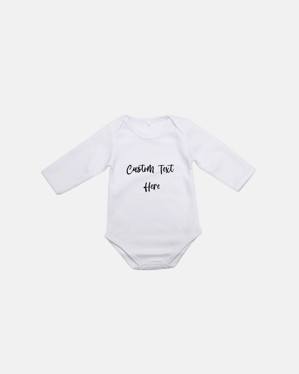 Long Sleeve Customisable Baby Onesies