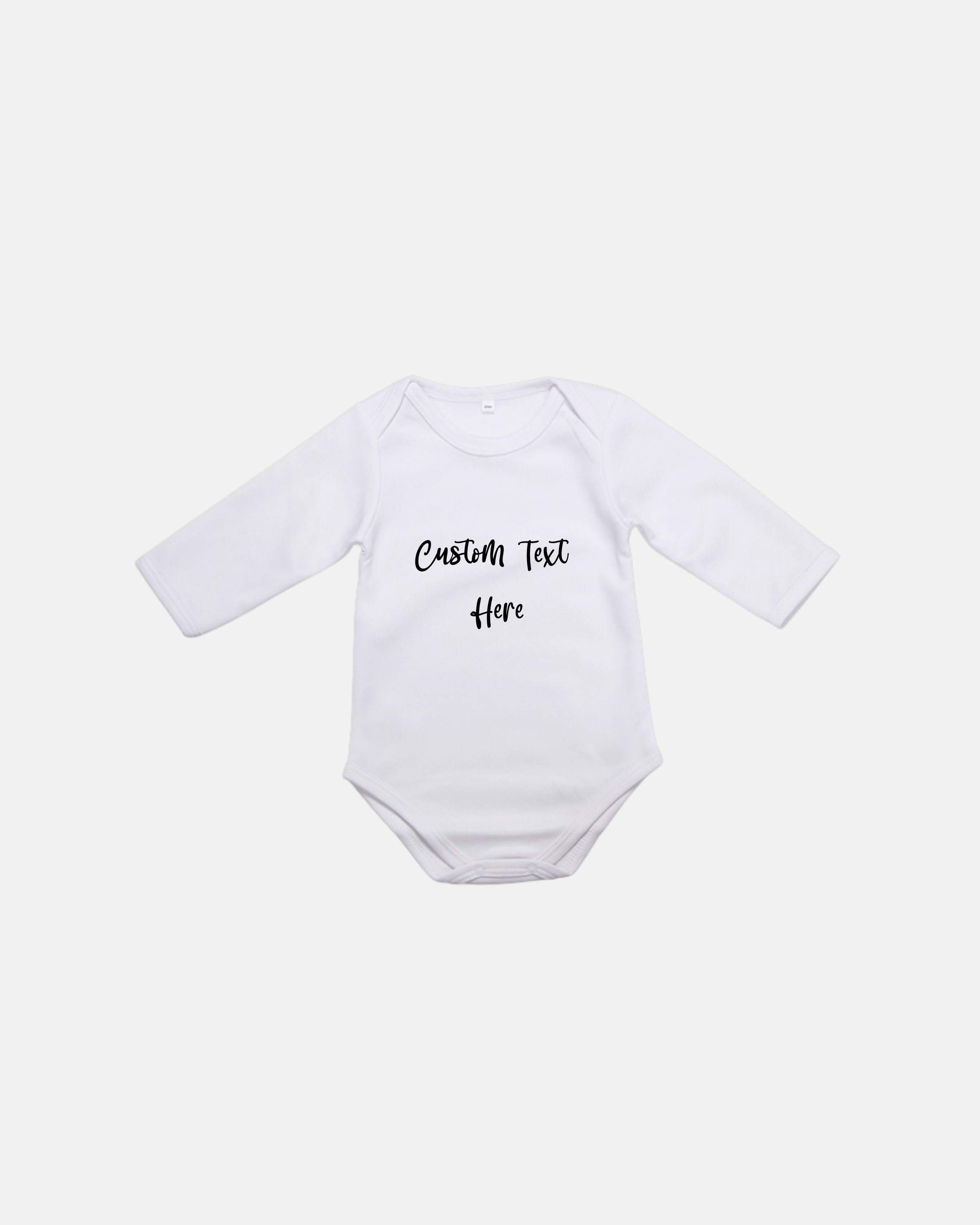 Long Sleeve Customisable Baby Onesies