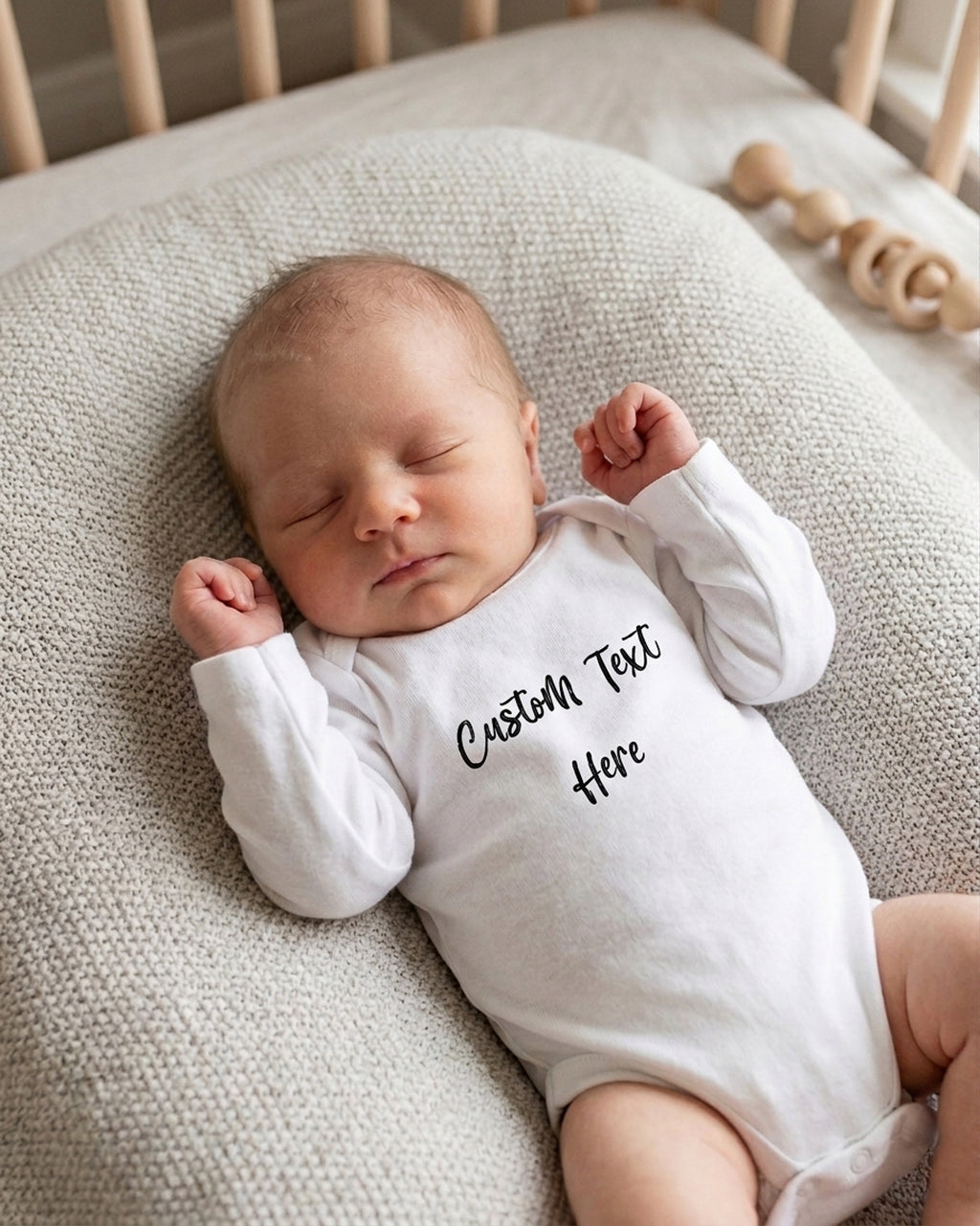 Long Sleeve Customisable Baby Onesies