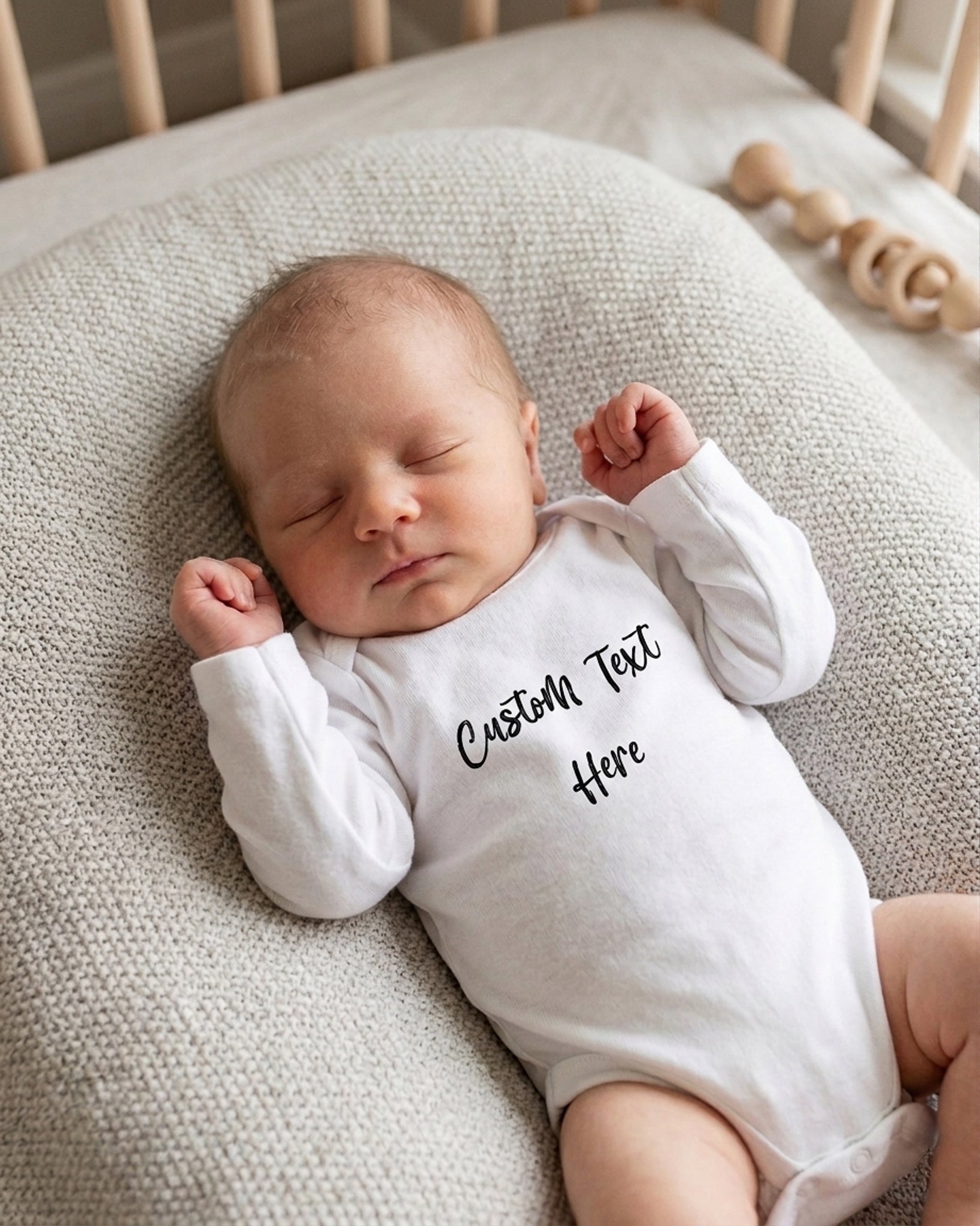 Long Sleeve Customisable Baby Onesies