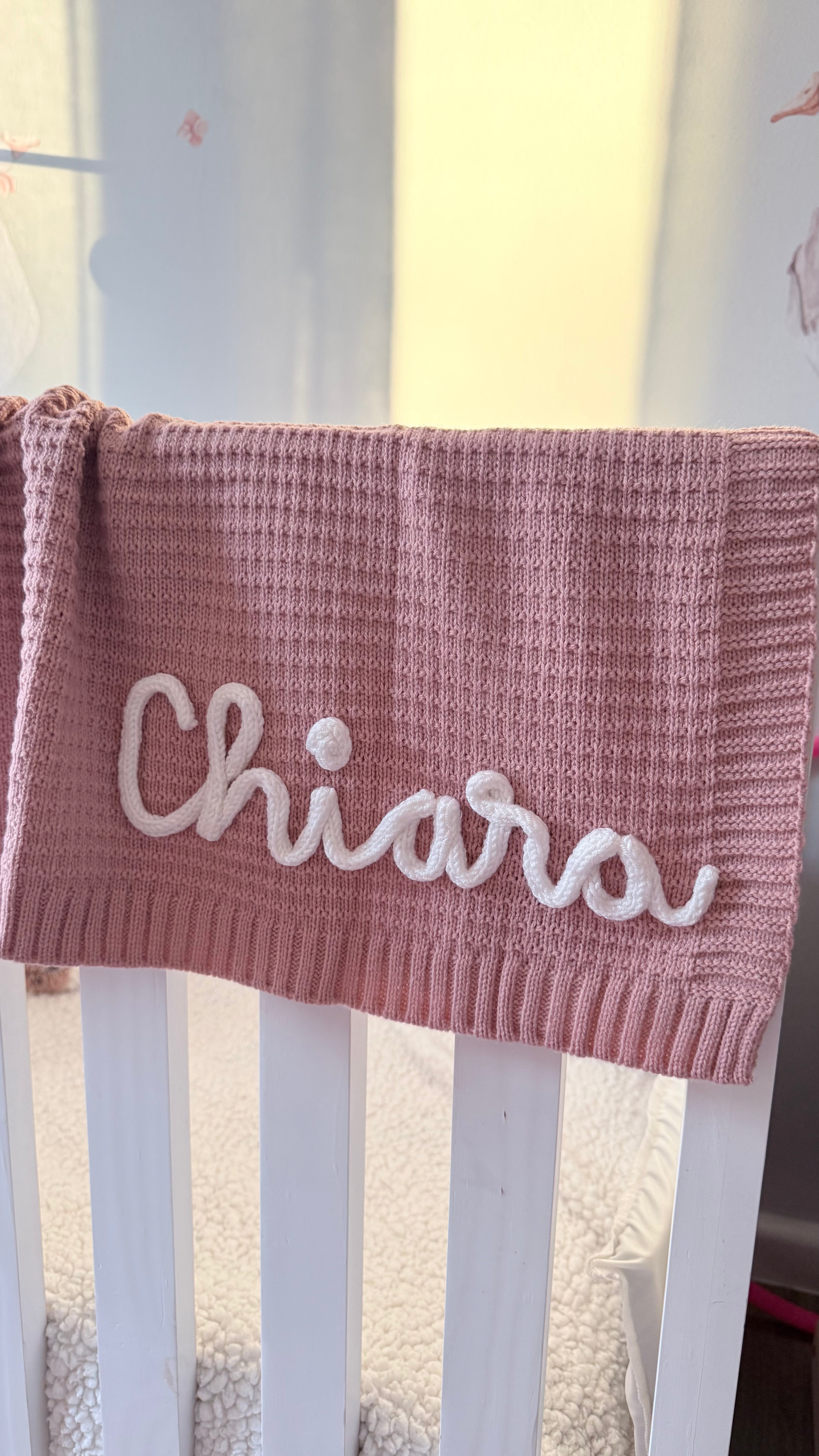 Plain Swaddle Personalised Blankets