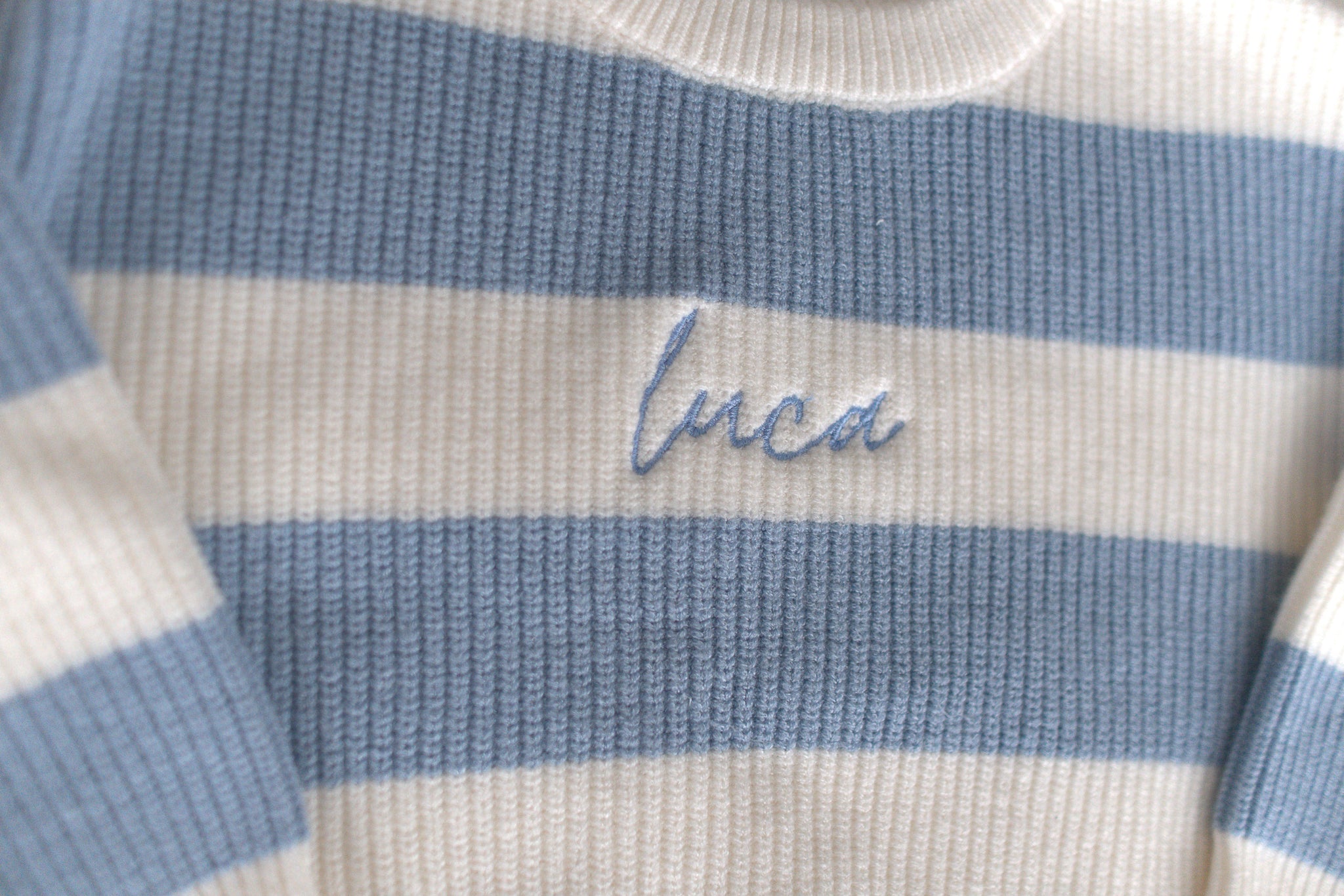 Baby Knitted Personalised Sweaters